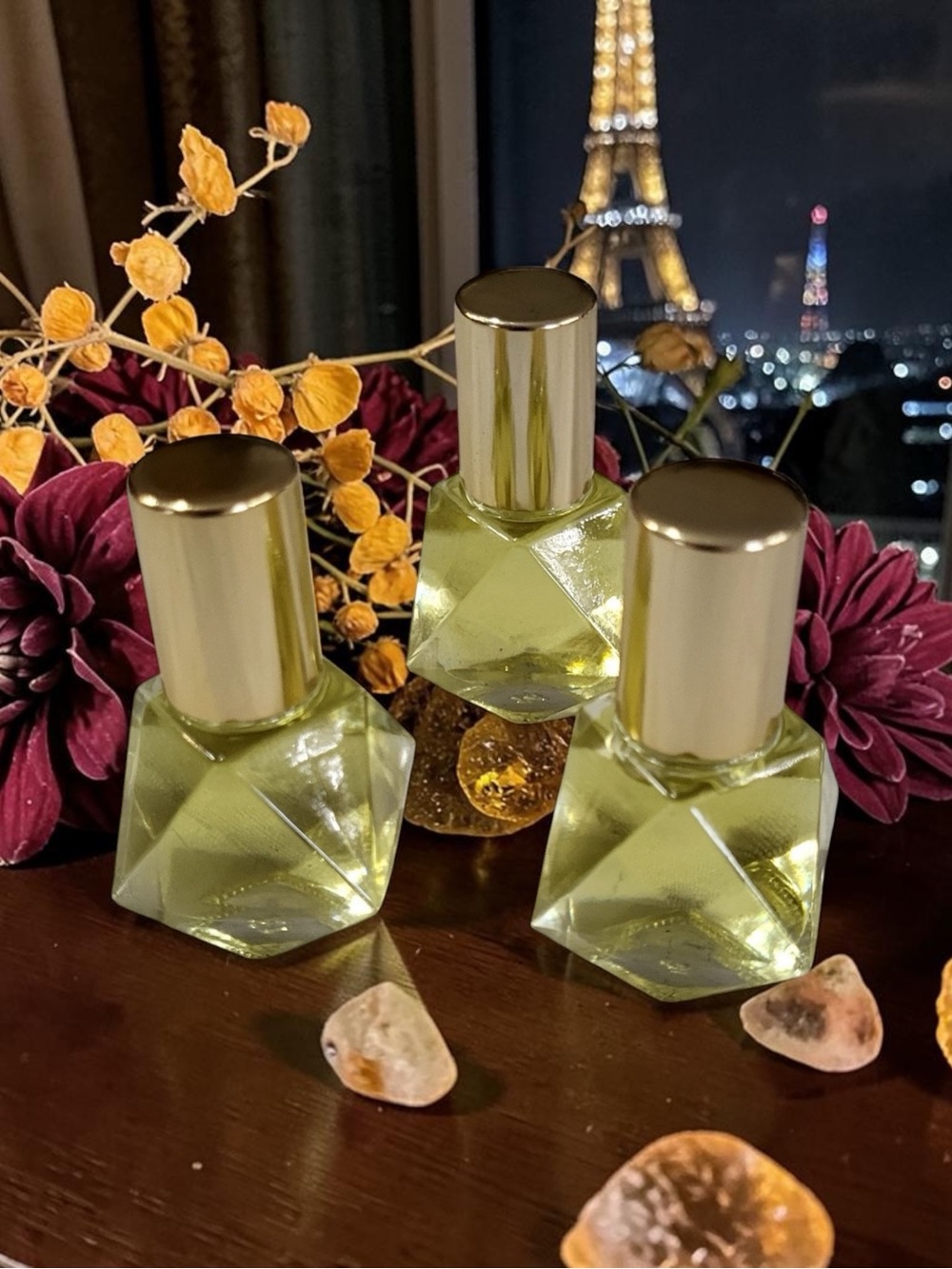 Orchid & Vine Aromatherapy Luxurious Body Oil Scent Roller Midnight Dahlia